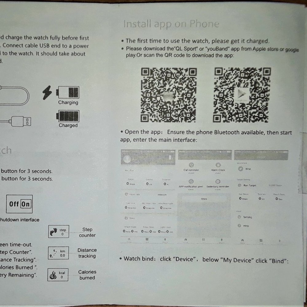 FITNESS TRACKER Smart Bracelet: Monitors Steps, Calories & More! - Bright Blue - Picture 11 of 15